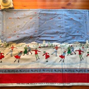 Winter Scene Fabric